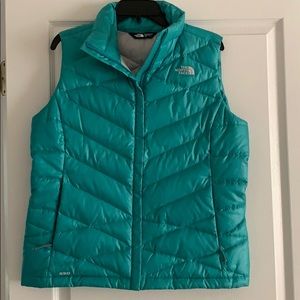 Turquoise vest!